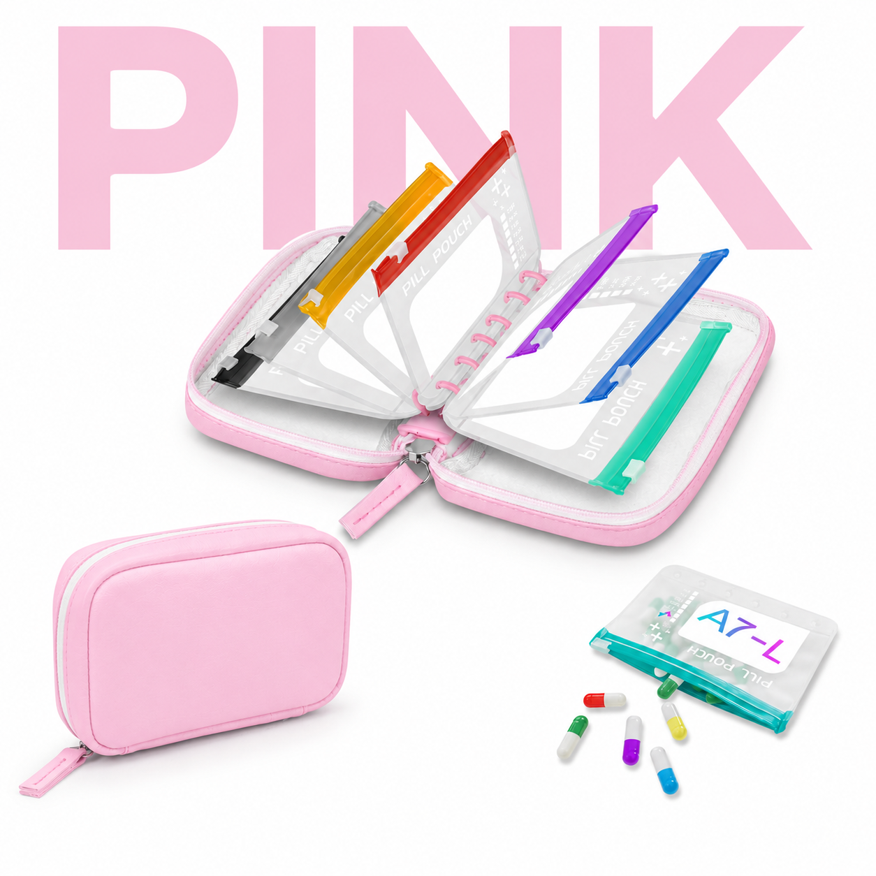 PouchPak – Waterproof Weekly Pill Organizer