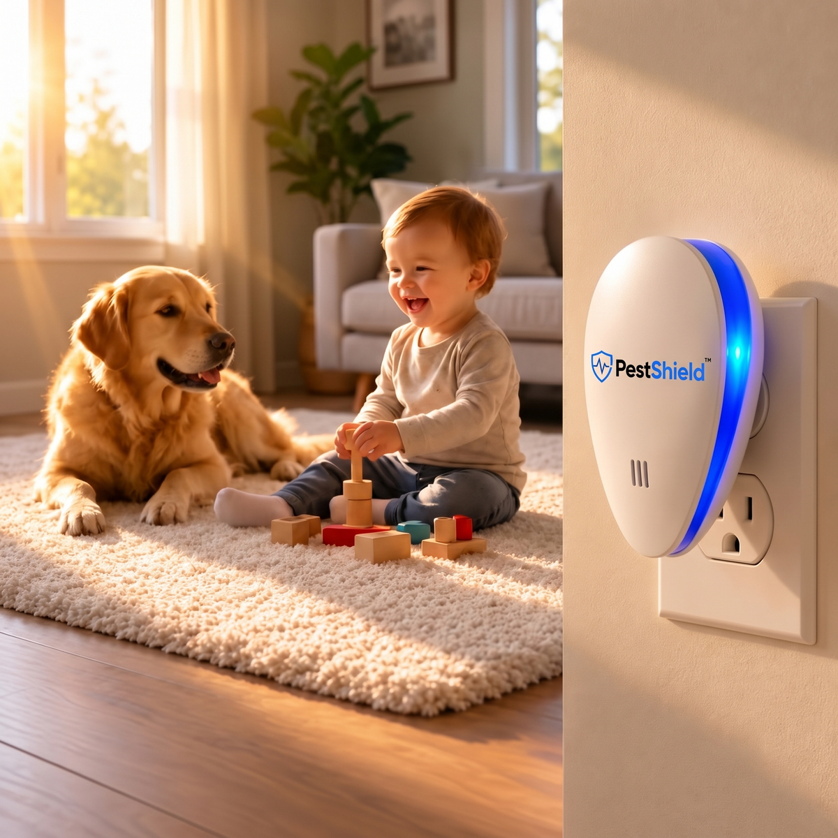 PestShield home lifestyle illustration